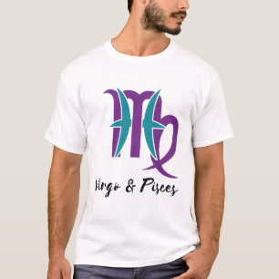 T-shirt Virgo et Pisces Couples Zodiac Astrologie