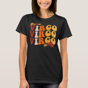 T-shirt Virgo Girl Zodiac Signal Astrologie Automne Vibes