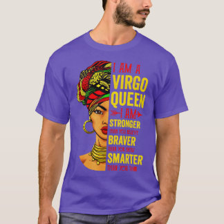 T-shirt Virgo Je Suis Plus Forte Anniversaire Pour Virgo Z