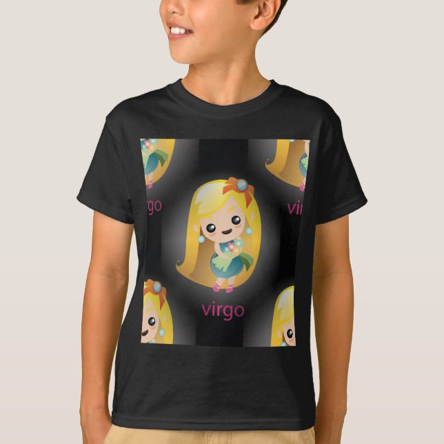 T-shirt virgo kawaii (Devant)