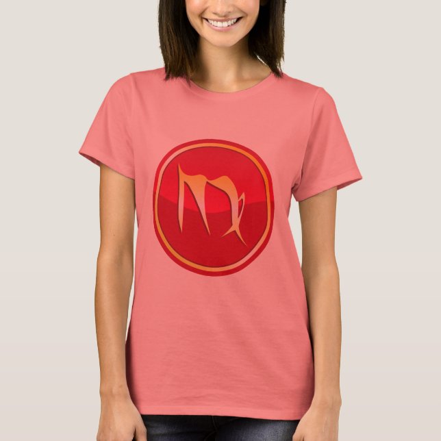 T-shirt Virgo - Signes Zodiac (Devant)