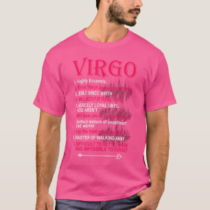 T-shirt Virgo Zodiac Filles Anniversaires Hommes Dire
