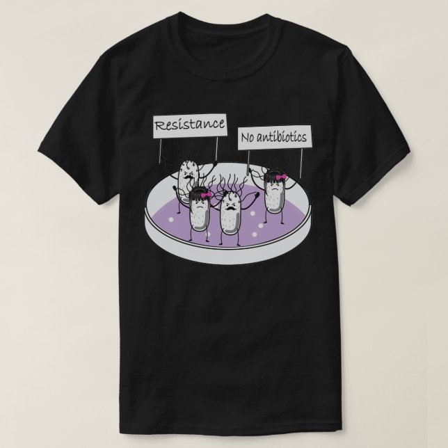 T-shirt virologie 7 (Design devant)