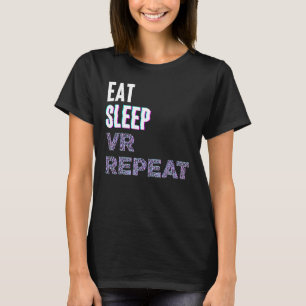 T-shirt Virtual Reality Gaming Pc Video Jeux en ligne Stre