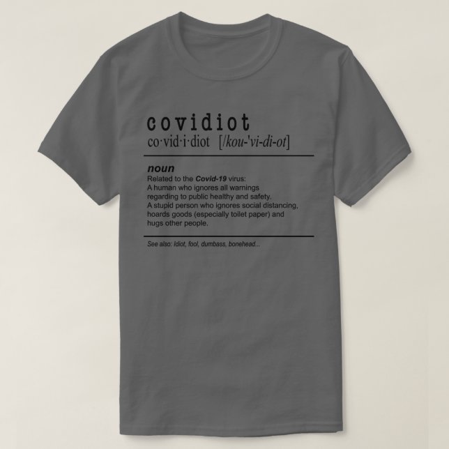 T-shirt Virus CovNoun (Design devant)