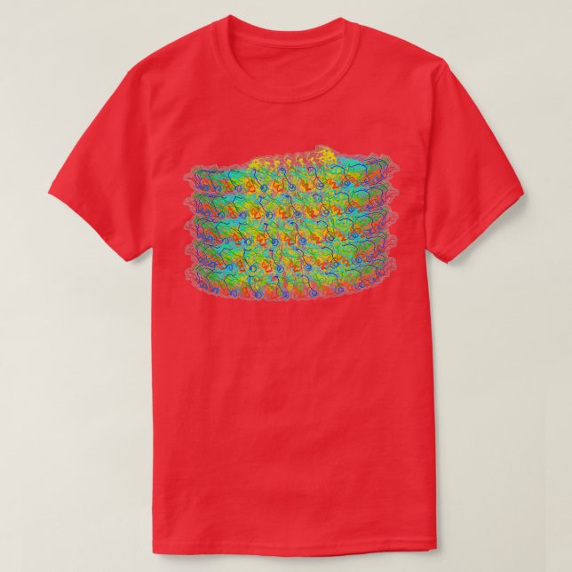 T-shirt Virus de la mosaïque de l'orge (Design devant)
