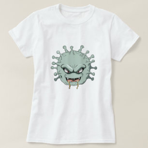 T-shirt Virus du mal