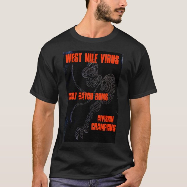 T-shirt VIRUS WEST NILE - Champions de la Division 2K7 (Devant)