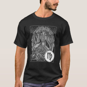 T-shirt Virus Zodiac Inspirée Virgo Horoscope Virg Lié