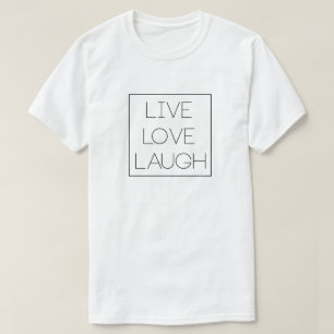 T-shirt Vis, Amour, Rire