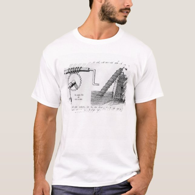 T-shirt Vis d'Archimède (Devant)