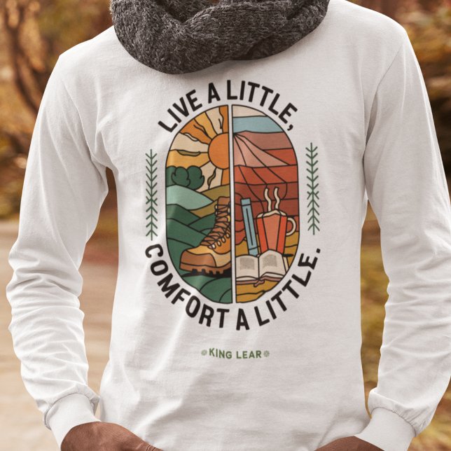 T-shirt Vis un peu, Confort un peu : Moderne, élégant (Créateur téléchargé)