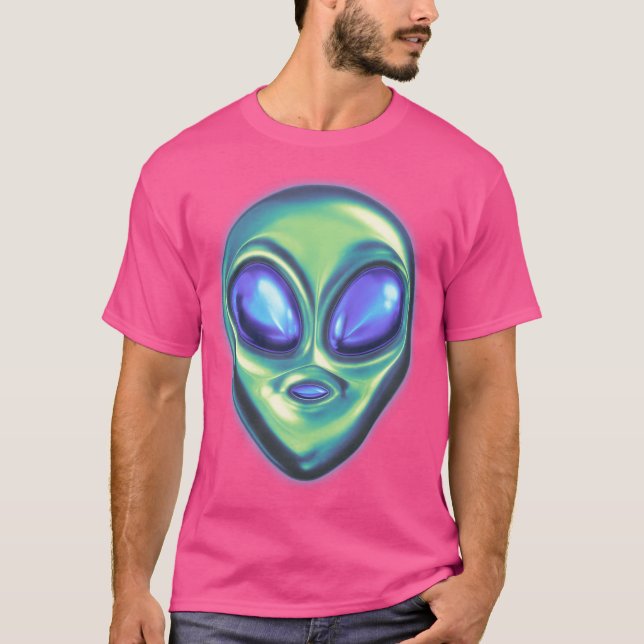 T-shirt Visage Alien (Devant)