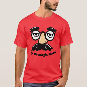 T-shirt Visage avec lunettes
