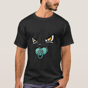 T-shirt Visage bébé en colère