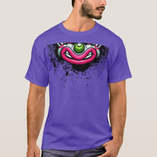 T-shirt Visage clown effrayant