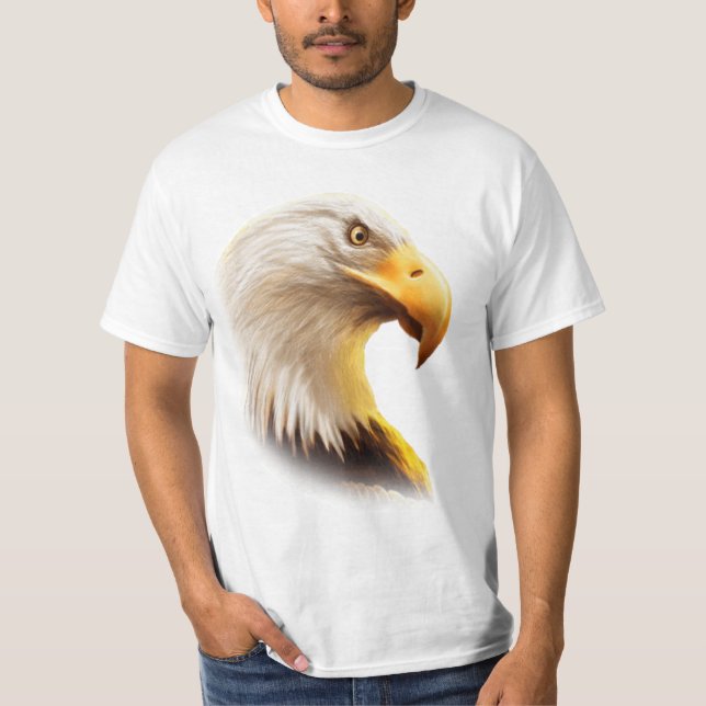 T-shirt Visage d'aigle  (Devant)