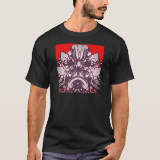 T-shirt Visage d'alien d'habillement de Kris Alan