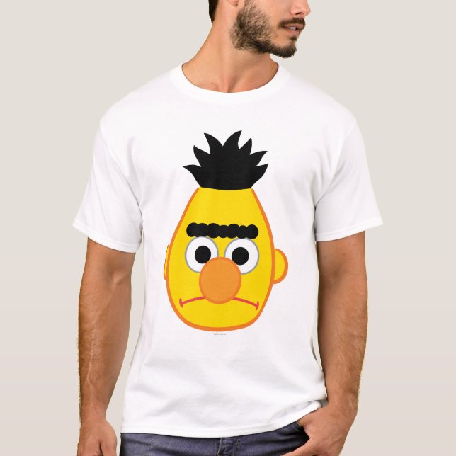 T-shirt Visage de Bert Angry (Devant)
