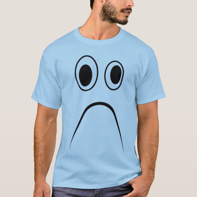 T-shirt Visage de bévue (Devant)