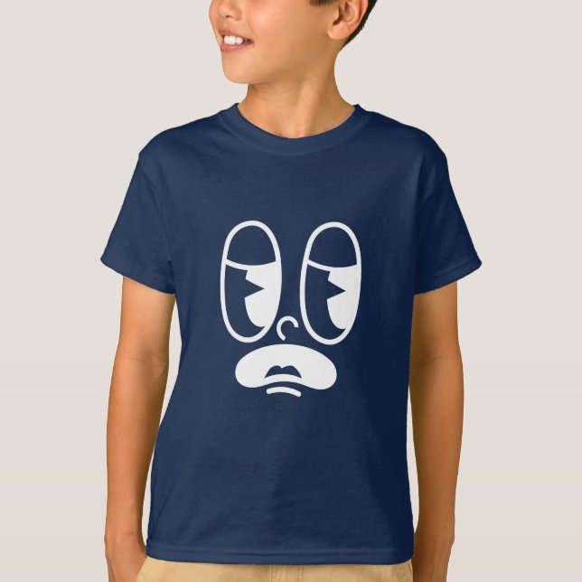 T-shirt Visage de Bug Étourdi (Devant)