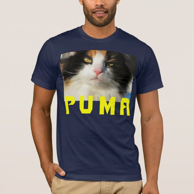 T-shirt Visage de chat de PUMA Calico (Devant)