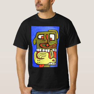 T-shirt Visage de chien Abstrait