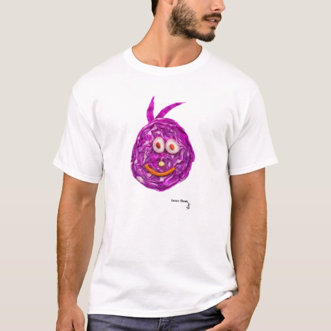 T-shirt Visage de chou (Devant)
