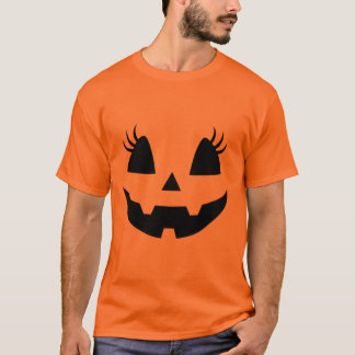 T-shirt Visage de citrouille vintage Jackolantern Jack O L