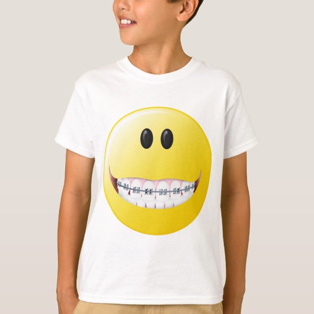 T-shirt Visage de croisillons (Devant)