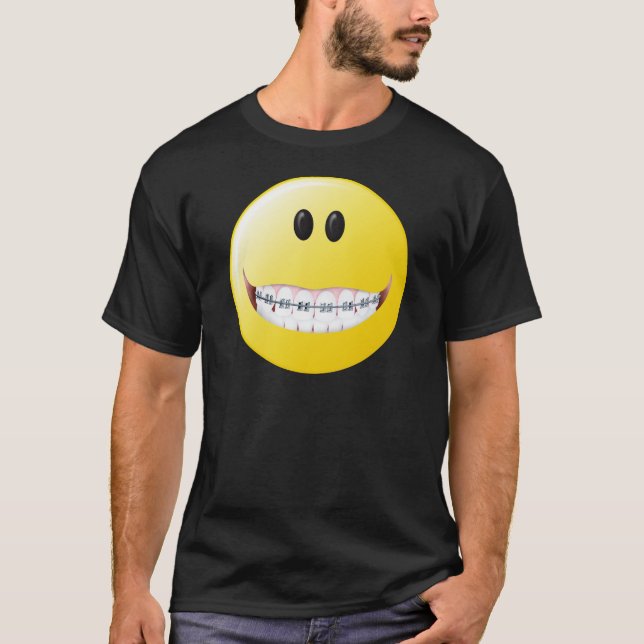 T-shirt Visage de croisillons (Devant)