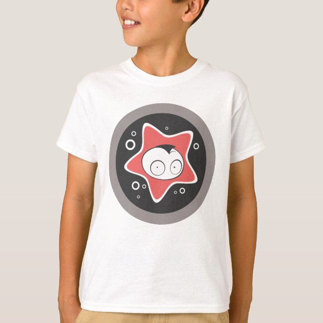 T-shirt Visage de dessin (Devant)