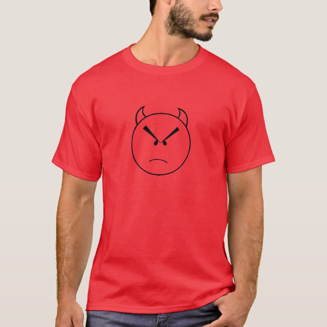 T-SHIRT VISAGE DE DIABLE (Devant)