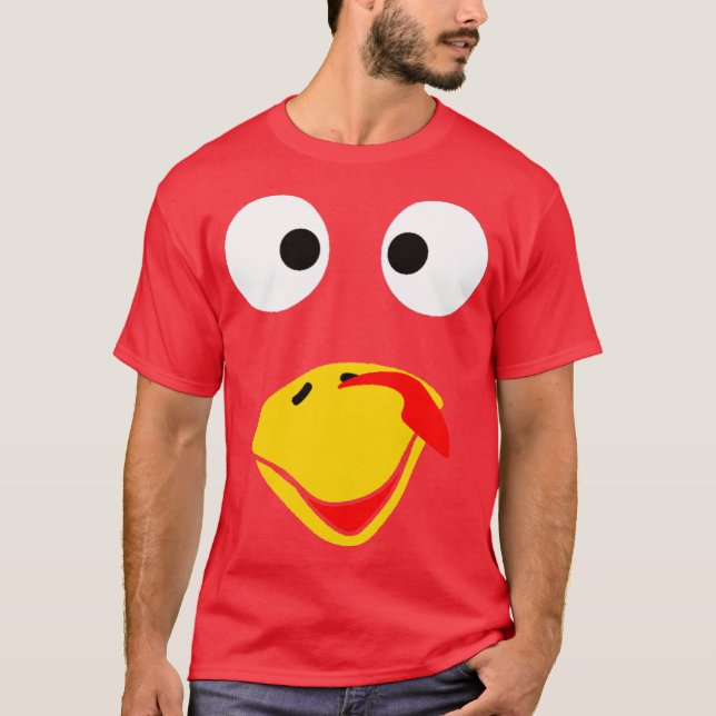 T-SHIRT VISAGE DE DINDE (Devant)