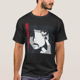 T-shirt Visage de fille anime horreur famille