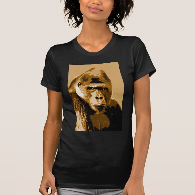 T-shirt Visage de Gorilla (Devant)