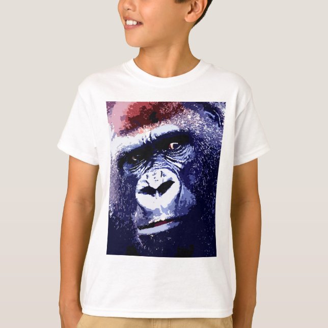 T-shirt Visage de Gorilla (Devant)