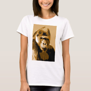 T-shirt Visage de Gorilla