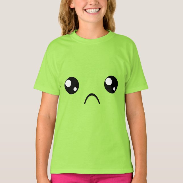 T-shirt Visage de grenouille (Devant)