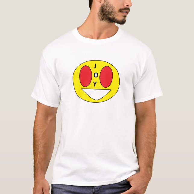 T-shirt Visage de joie (Devant)