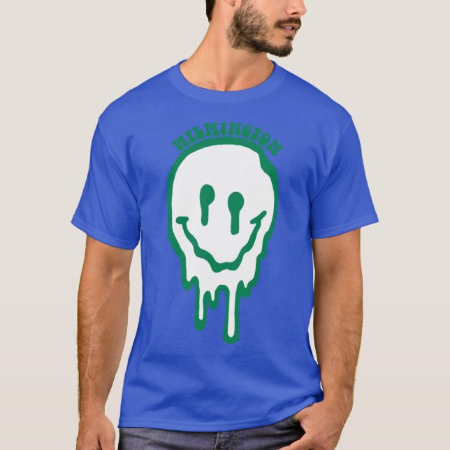 T-shirt Visage de l'Université de Wilmington (Devant)