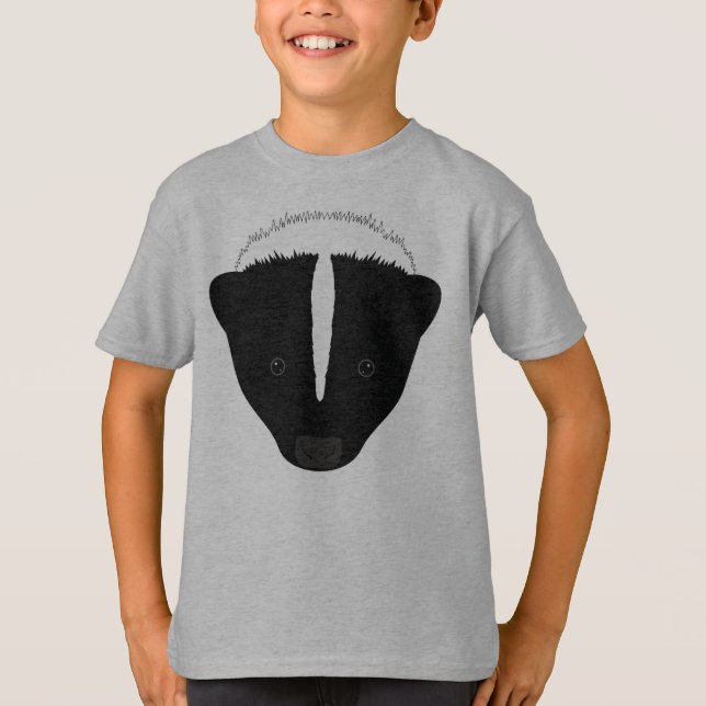 T-shirt Visage de moufette (Devant)