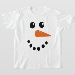 T-shirt Visage de neige