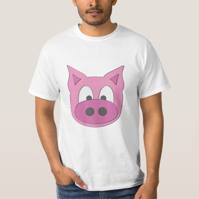 T-shirt Visage de Piggy (Devant)