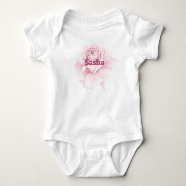 T-Shirt visage de poupée Body bébé Bavoir bébé (Devant)