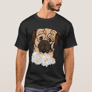 T-shirt Visage de Pug mignon