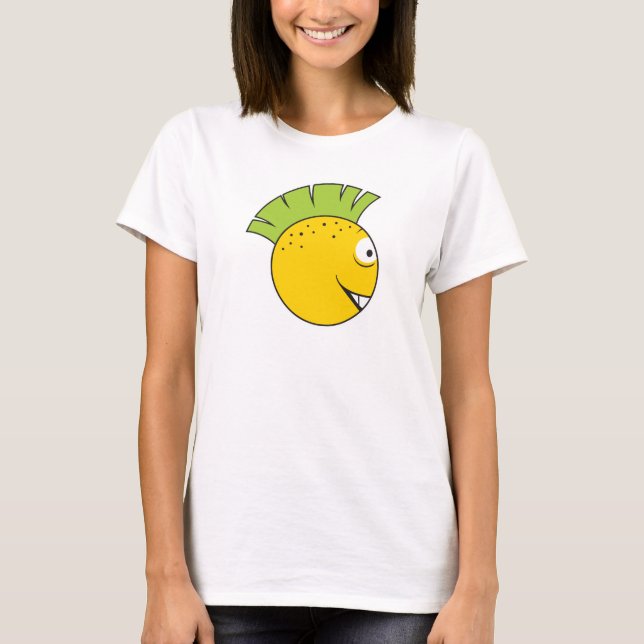 T-shirt Visage de punk (Devant)