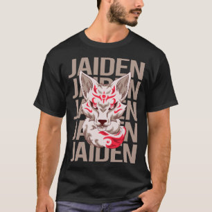 T-shirt Visage de Renard - Nom Jaiden