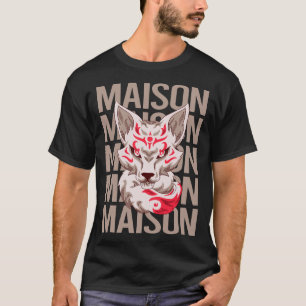 T-shirt Visage de Renard - Nom Maison