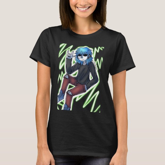 T-shirt visage de Sally (Devant)